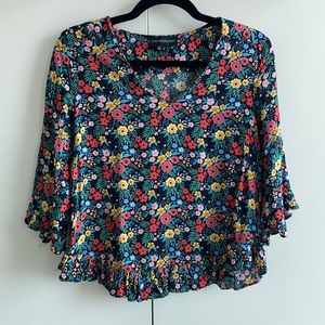 Cynthia Rowley Floral Top